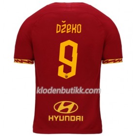 AS Roma Dzeko 9 Hjemme Fotballdrakt 2019-2020 Kortermet